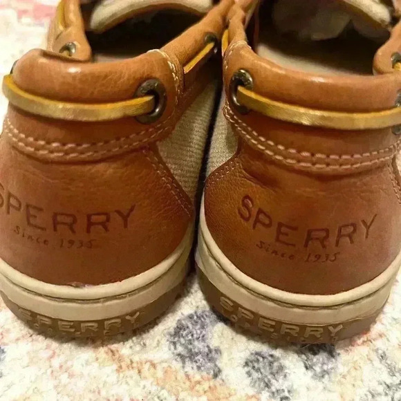 Sperry Dunefish Linen Boat Shoes - Picture 6 of 7